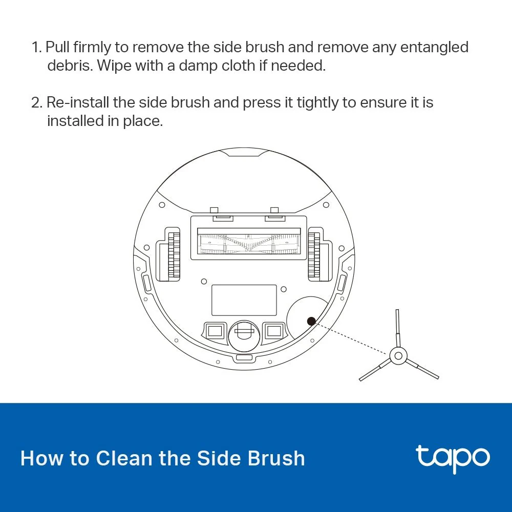 TP-Link Tapo RVA101 Tapo Robot Vacuum Replacement Kit - Image 9