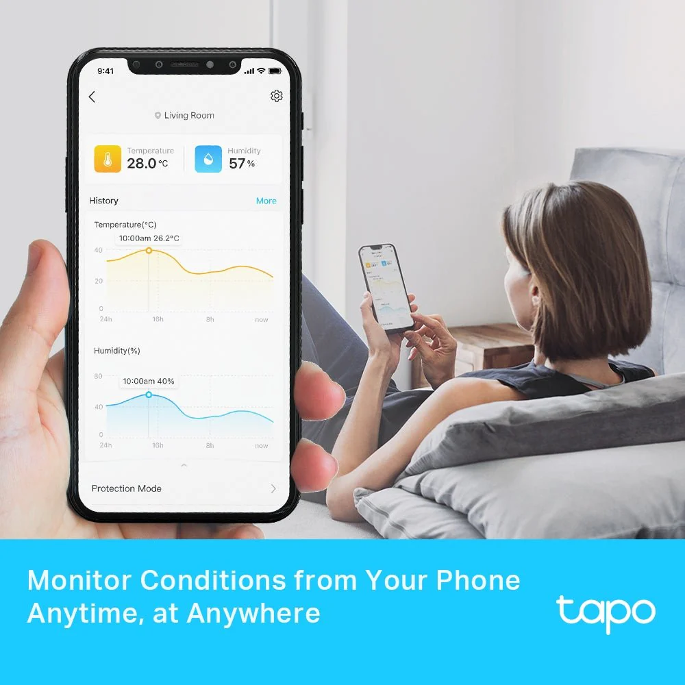 TP-Link Tapo T315 Smart Temperature & Humidity Monitor - Image 4