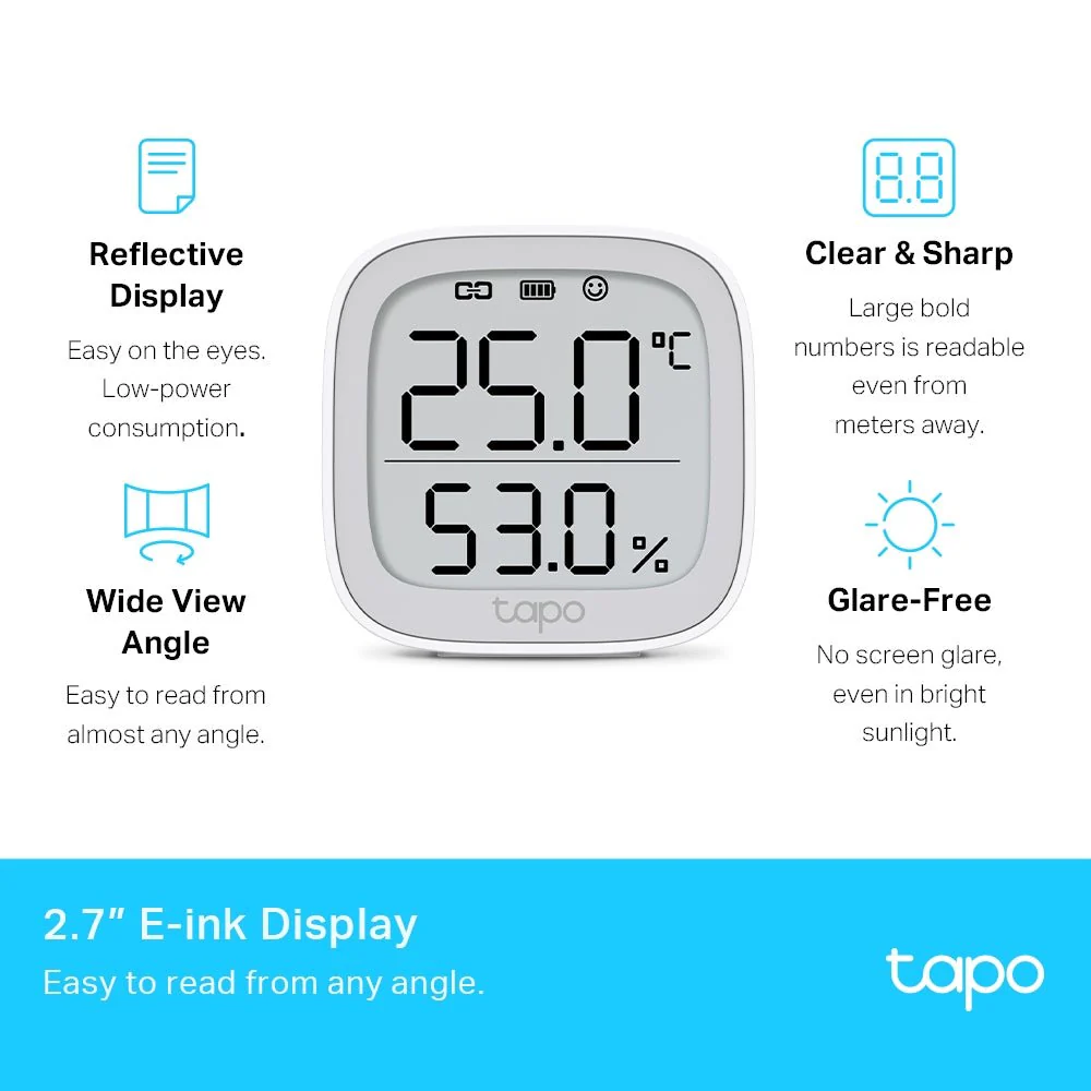 TP-Link Tapo T315 Smart Temperature & Humidity Monitor - Image 5