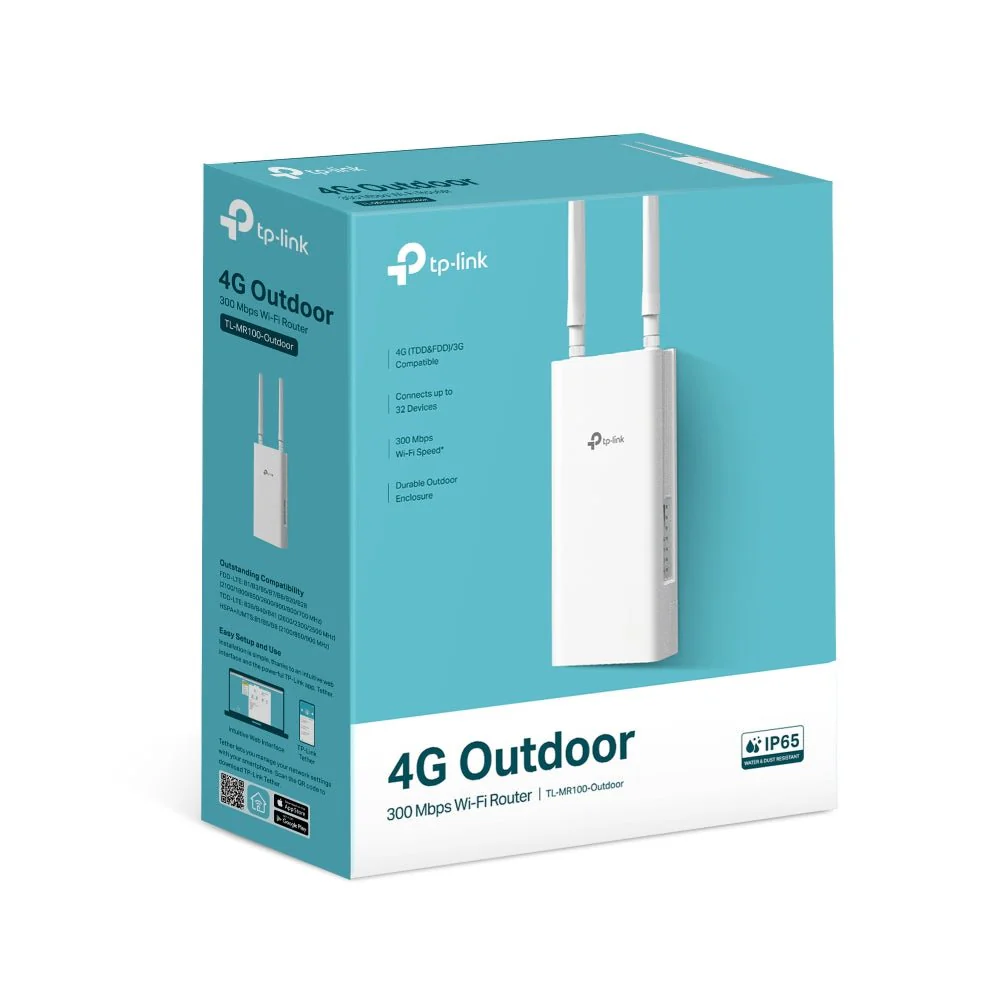 TP-Link TL-MR100-Outdoor 4G LTE Wi-Fi IP65 PoE Outdoor Router - Image 10