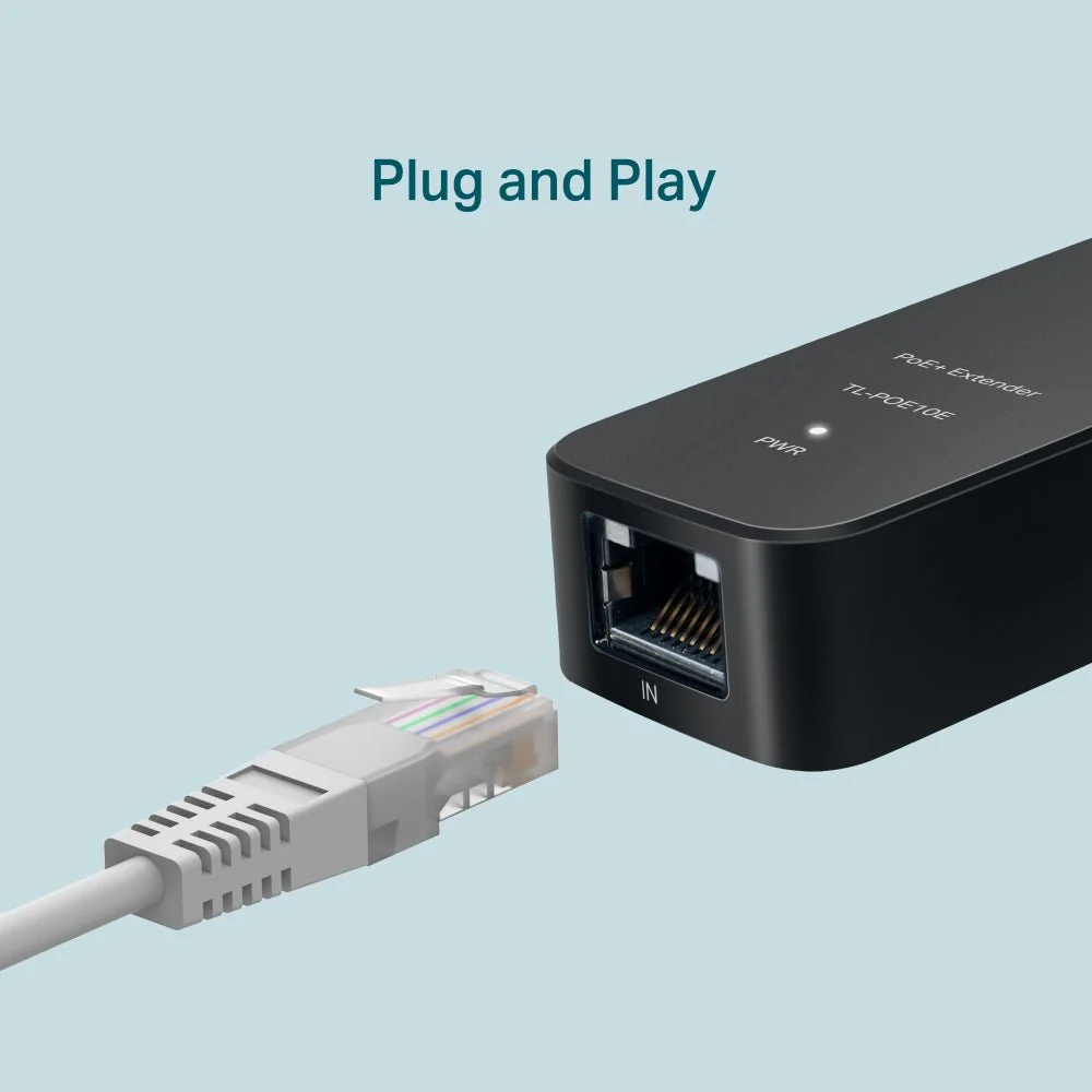 TP-Link TL-POE10E Fast Ethernet 250m Long Rang PoE+ Extender - Image 7
