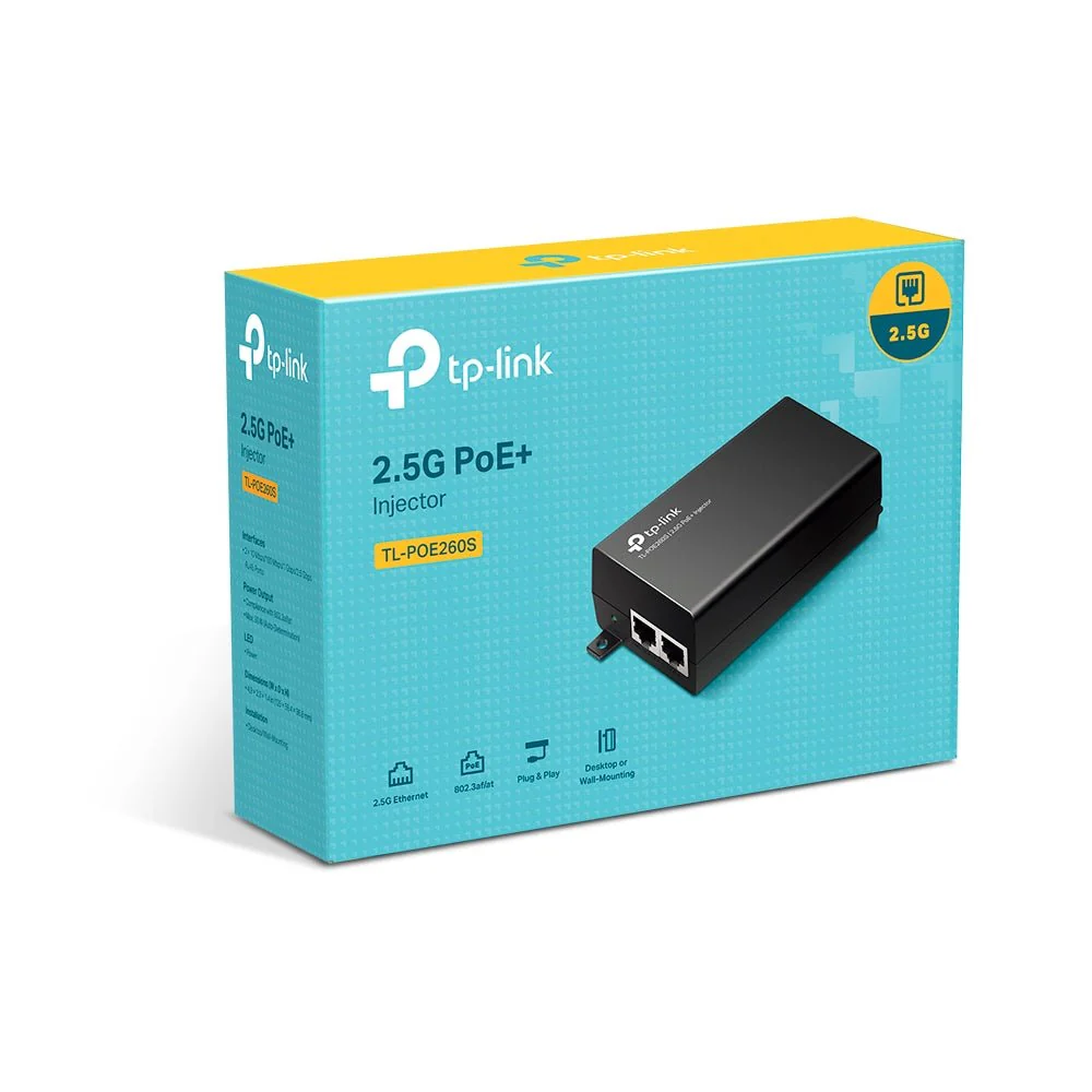 TP-Link TL-POE260S Omada 2.5G PoE+ Injector - Image 7