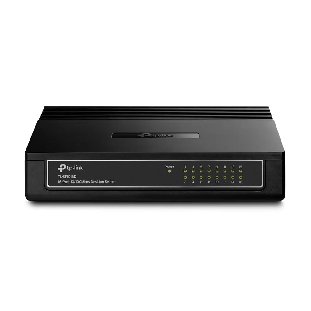 TP-Link TL-SF1016D 16-Port 10/100Mbps Unmanaged Switch