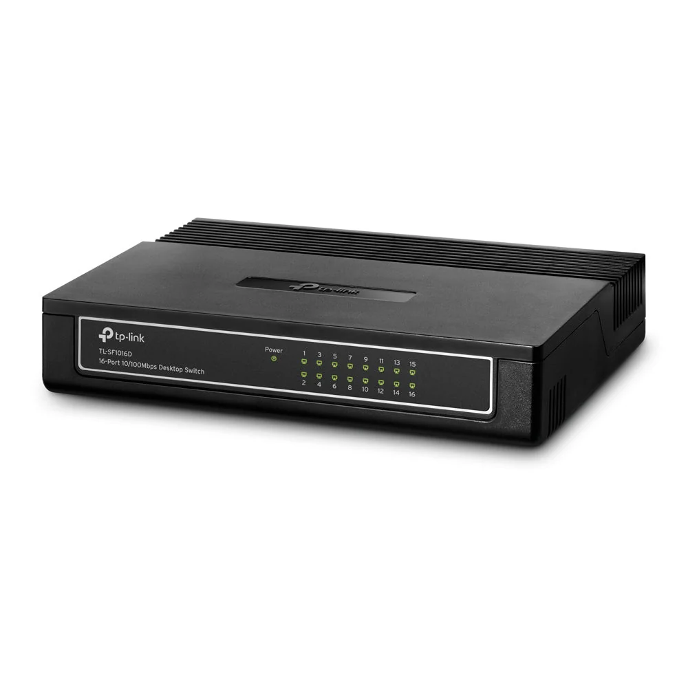 TP-Link TL-SF1016D 16-Port 10/100Mbps Unmanaged Switch - Image 2