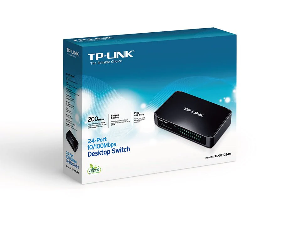 TP-Link TL-SF1024M 24-Port 10/100Mbps Unmanaged Switch - Image 3
