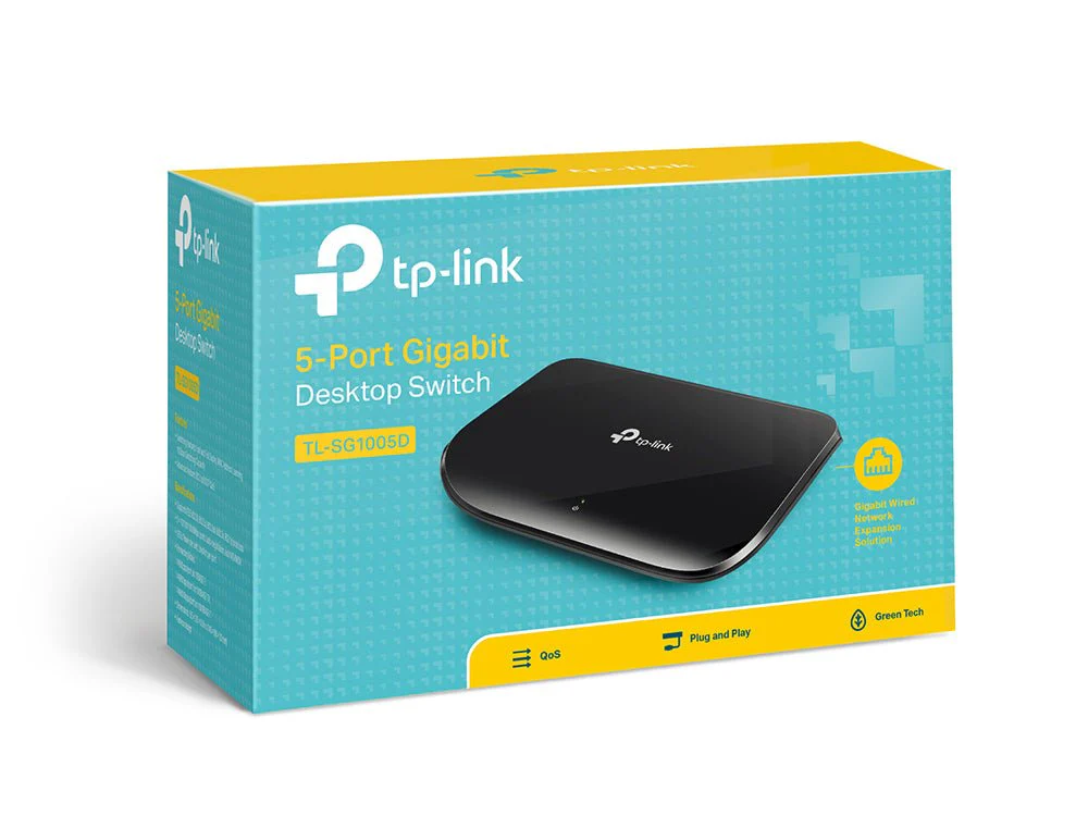 TP-Link TL-SG1005D 5-Port Gigabit Desktop Switch - Image 6