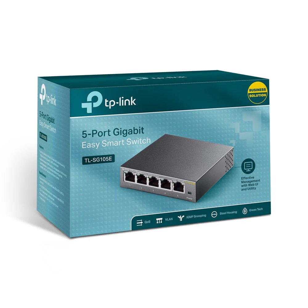 TP-Link TL-SG105E 5-Port Gigabit Easy Smart Switch - Image 5