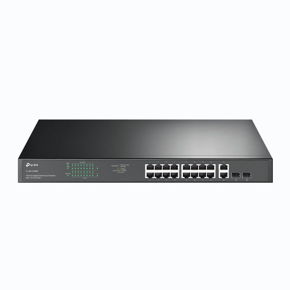 TP-Link DS1018GMP (TL-SG1218MP) 18-Port Gigabit with 16 PoE+ Unmanaged Switch
