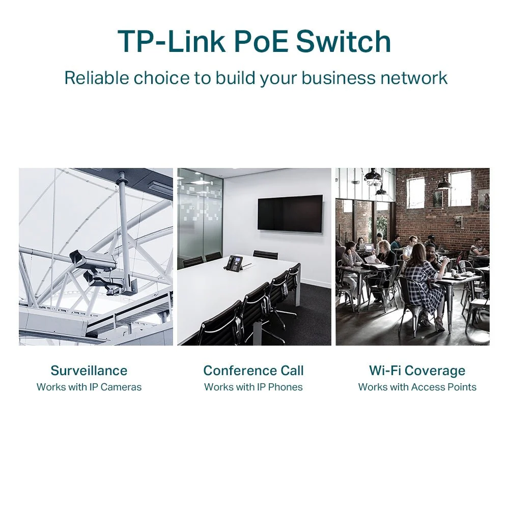 TP-Link TL-SG1218MPE 18-Port Gigabit Easy Smart Switch with 16-Port PoE+ - Image 8