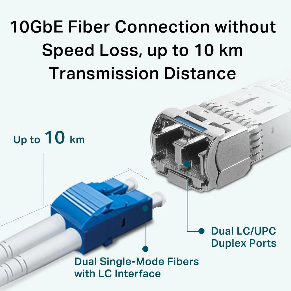 TP-Link TL-SM5110-LR 10GBase-LR SFP+ LC Transceiver - Image 6