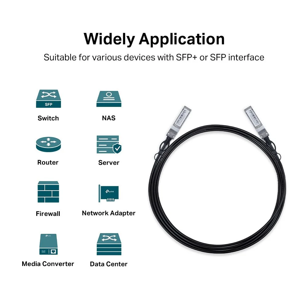 TP-Link TL-SM5220-3M 3 Meters 10G SFP+ Direct Attach Cable - Image 4