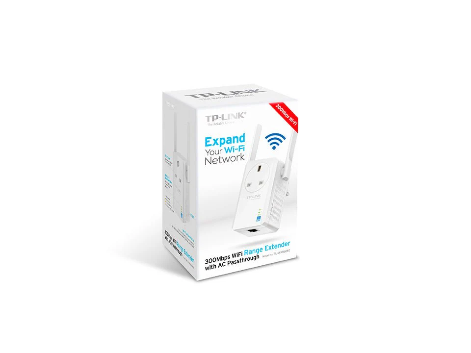 TP-Link TL-WA860RE 300Mbps Wi-Fi Range Extender with AC Passthrough - Image 6