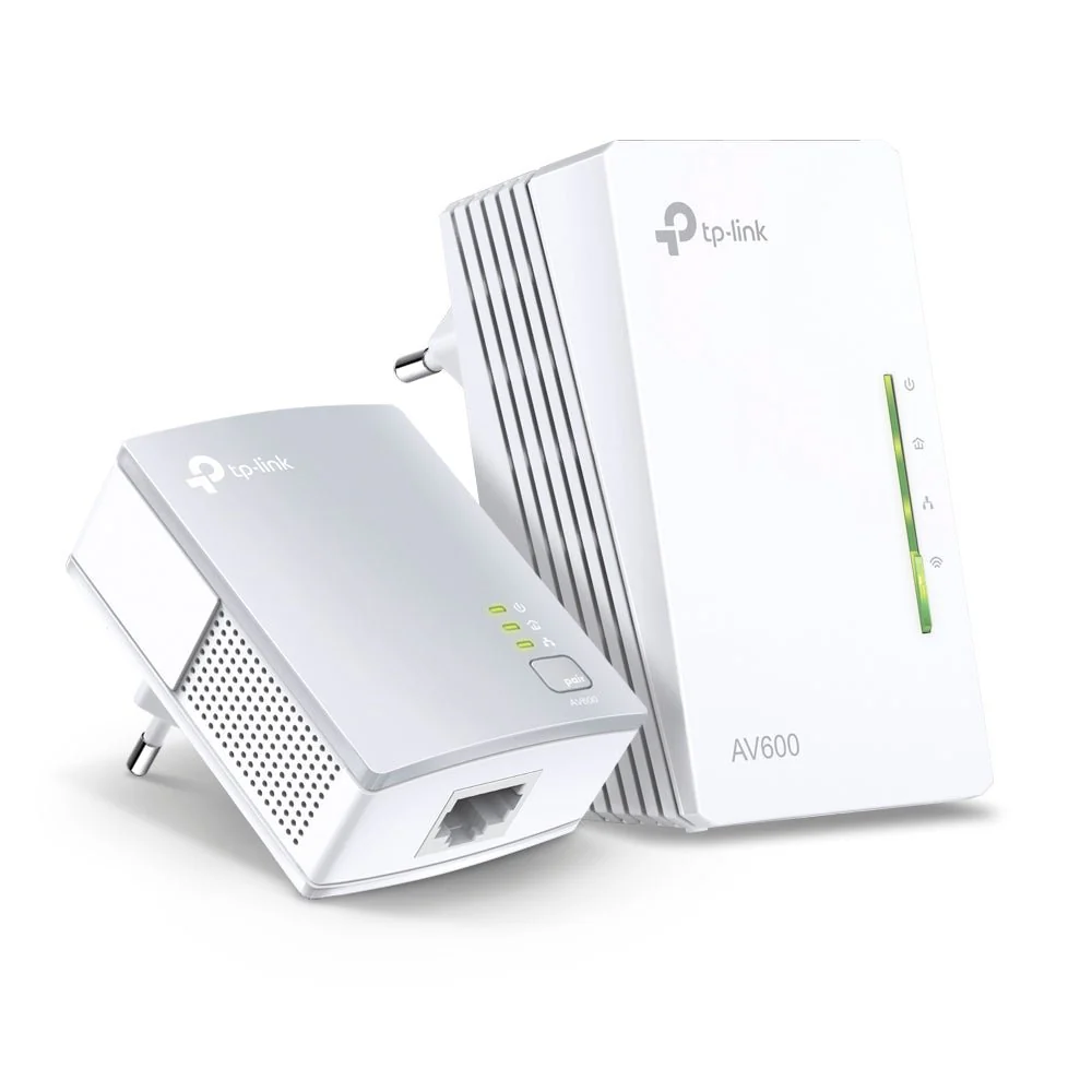 TP-Link TL-WPA4220 KIT 300Mbps AV600 Wi-Fi Powerline Extender Starter Kit - Image 2