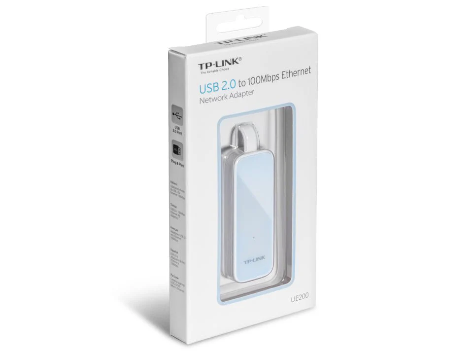 TP-Link UE200 USB 2.0 to 100Mbps Ethernet Network Adapter - Image 5