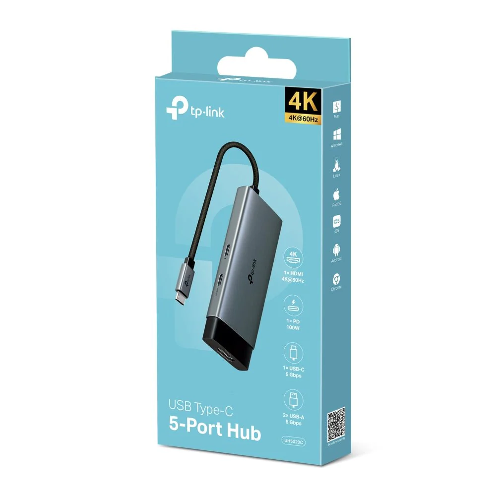 TP-Link UH5020C USB Type-C 5 in 1 Hub - Image 10