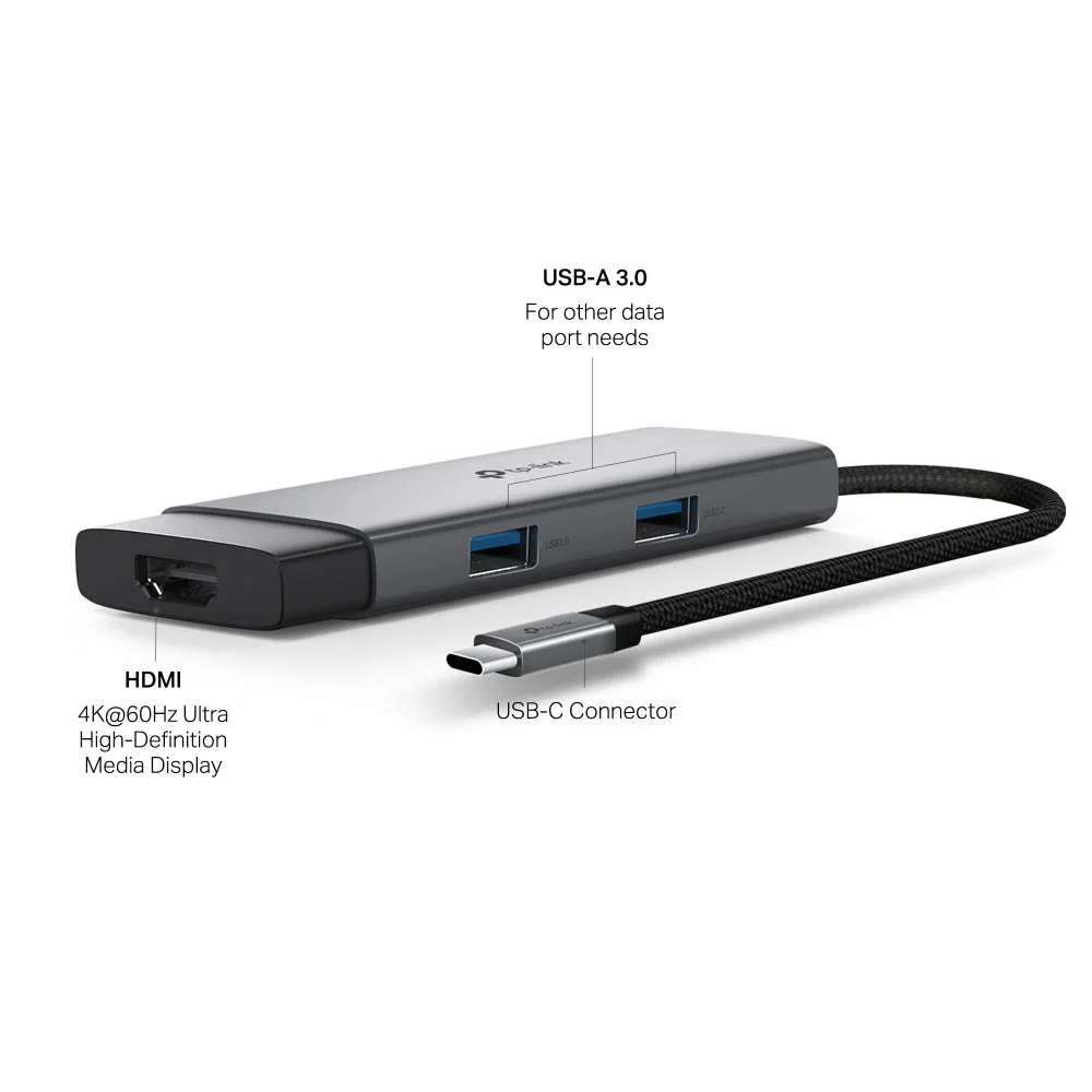 TP-Link UH5020C USB Type-C 5 in 1 Hub - Image 3