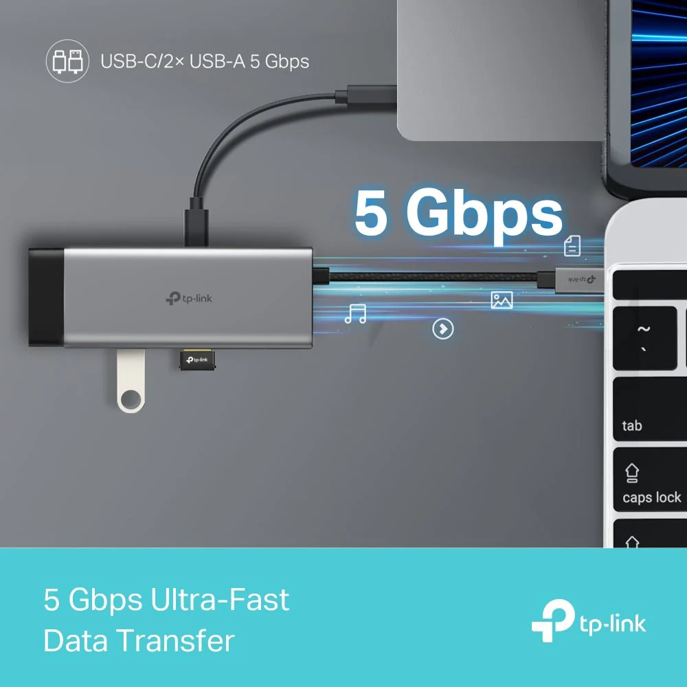 TP-Link UH5020C USB Type-C 5 in 1 Hub - Image 7