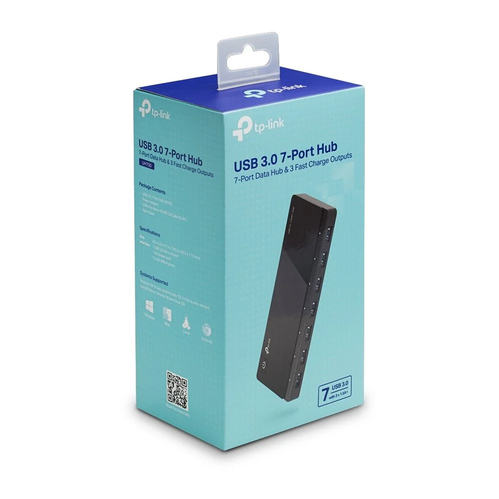 TP-Link UH700 USB 3.0 7-Port Hub - Image 5