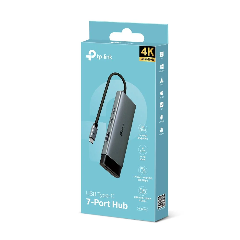 TP-Link UH7020C USB Type-C 7-in-1 Hub - Image 12