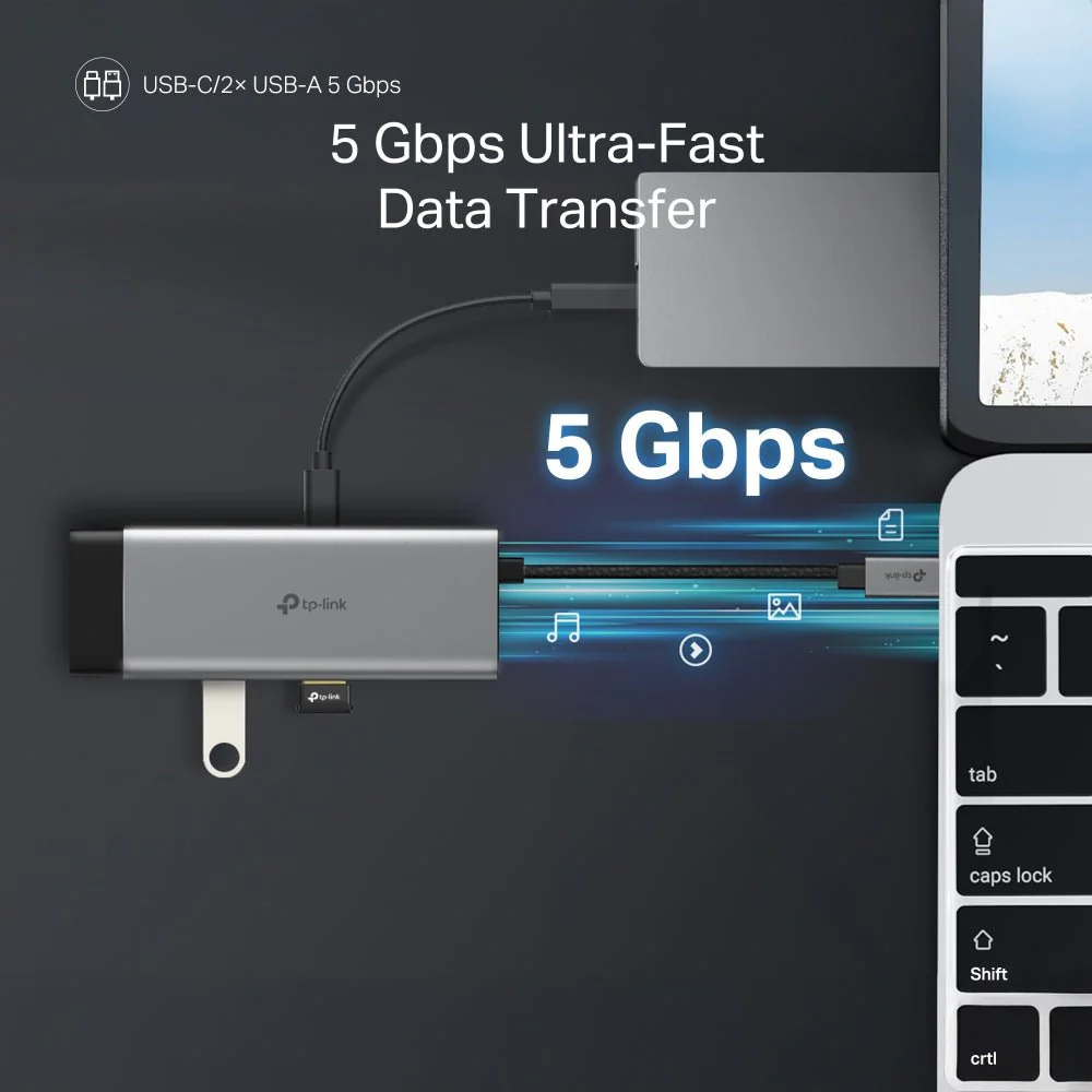 TP-Link UH7020C USB Type-C 7-in-1 Hub - Image 9
