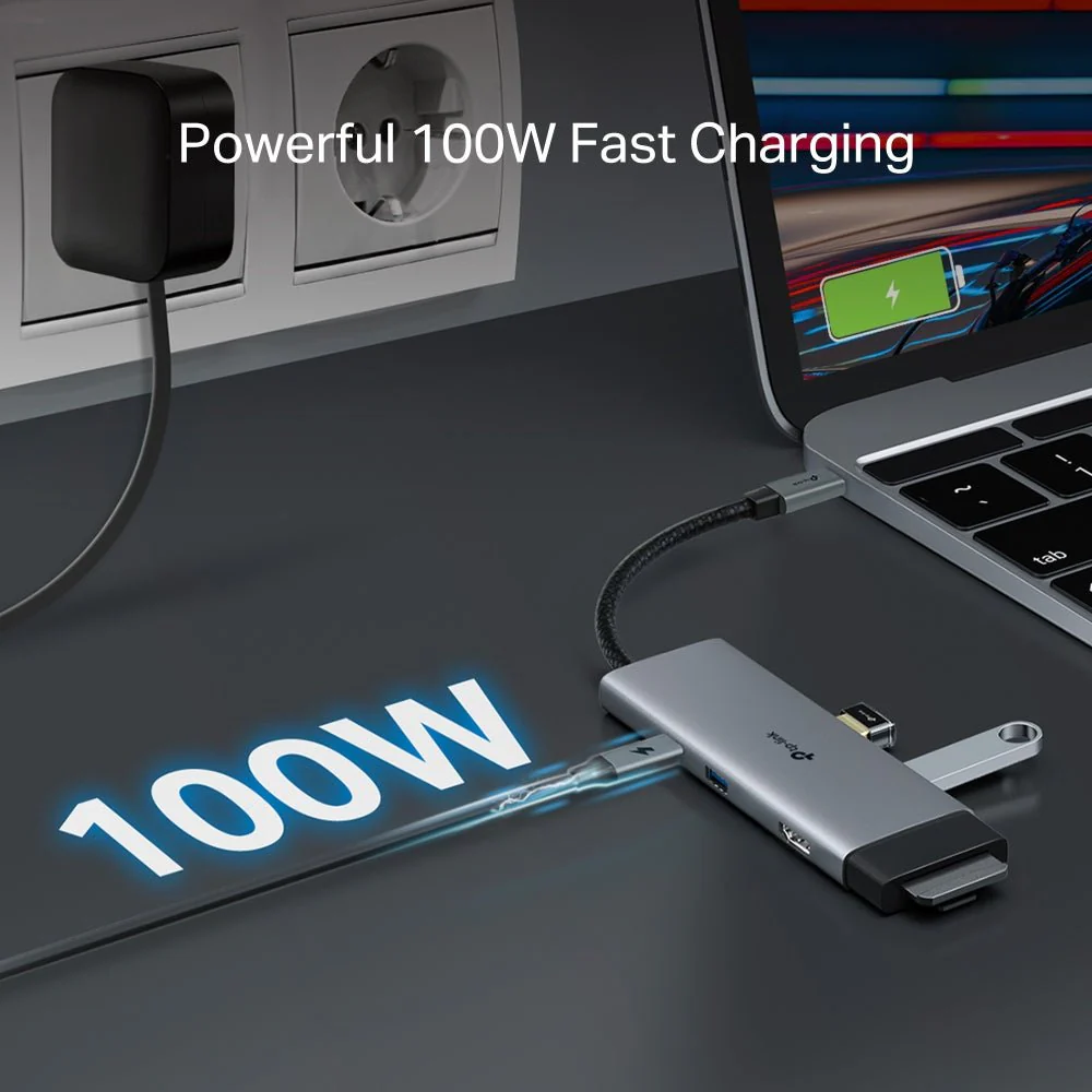 TP-Link UH7021C USB Type-C 7-in-1 Hub - Image 8