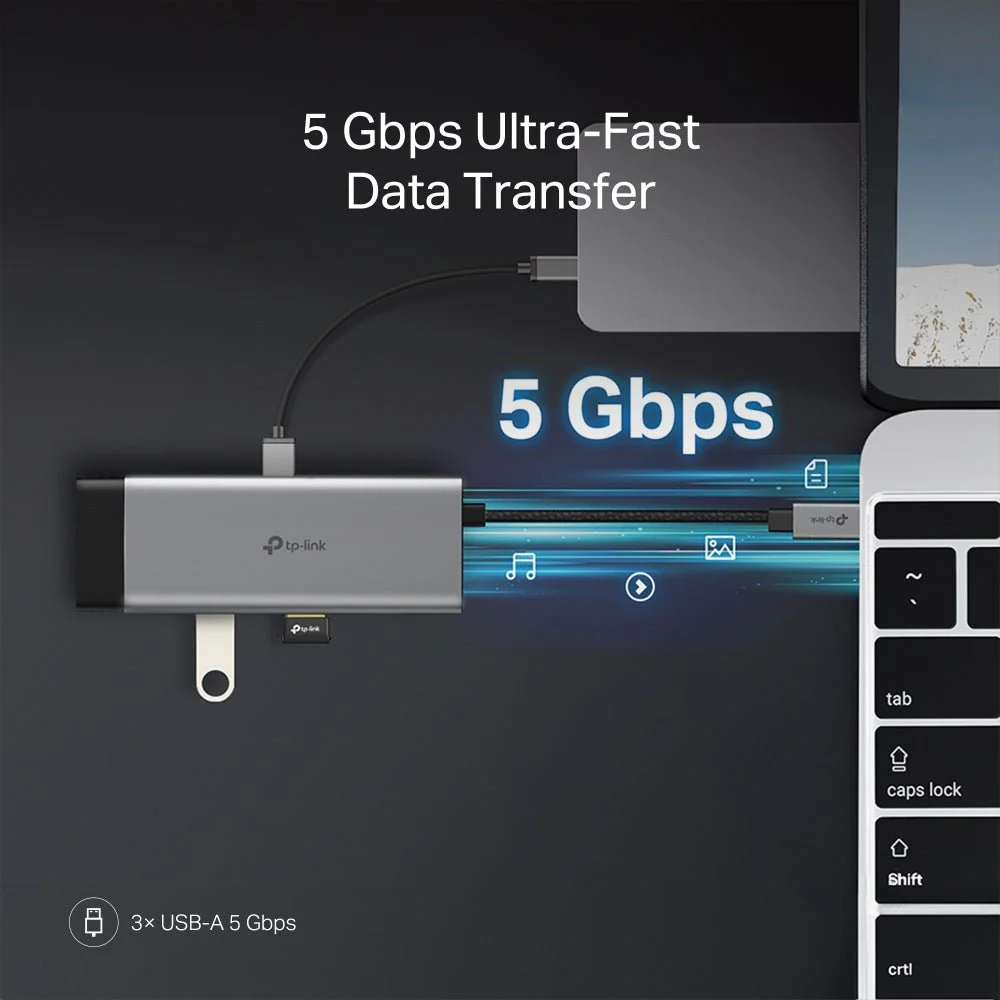 TP-Link UH7021C USB Type-C 7-in-1 Hub - Image 9