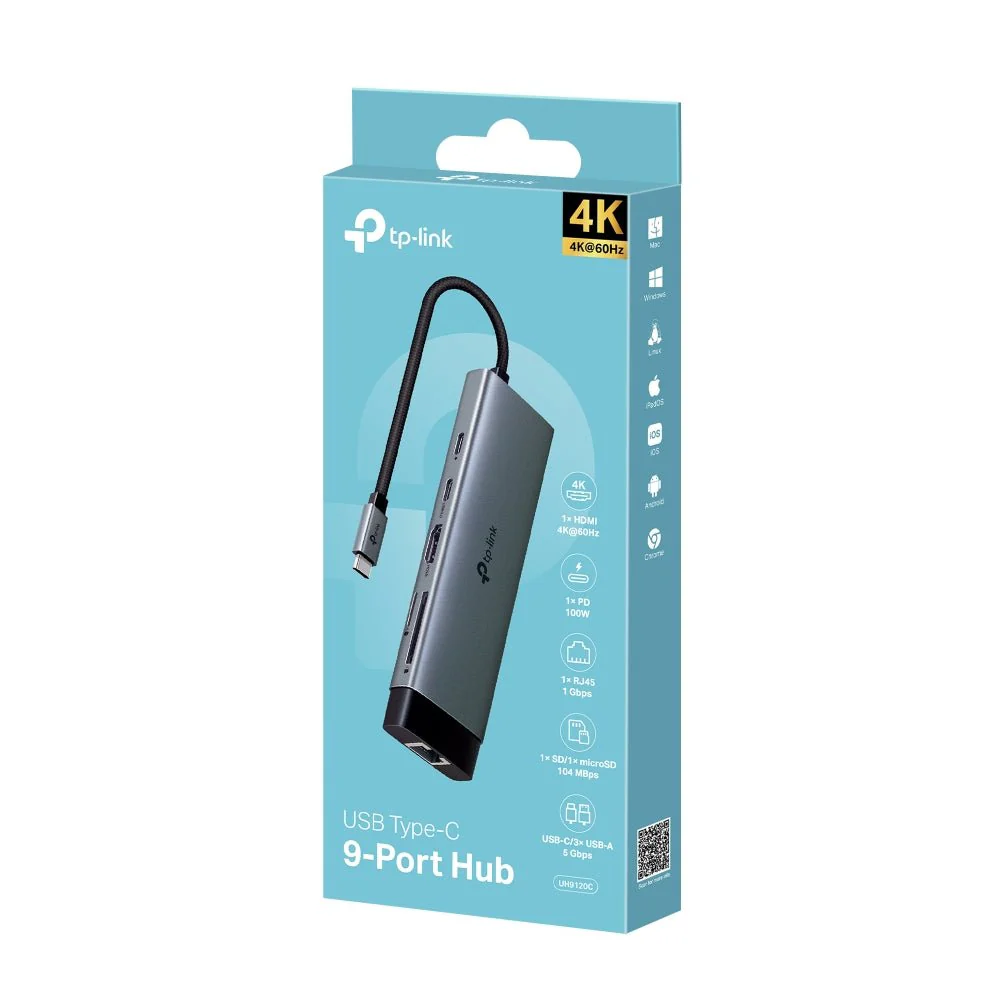 TP-Link UH9120C USB Type-C 9 in 1 Hub - Image 13
