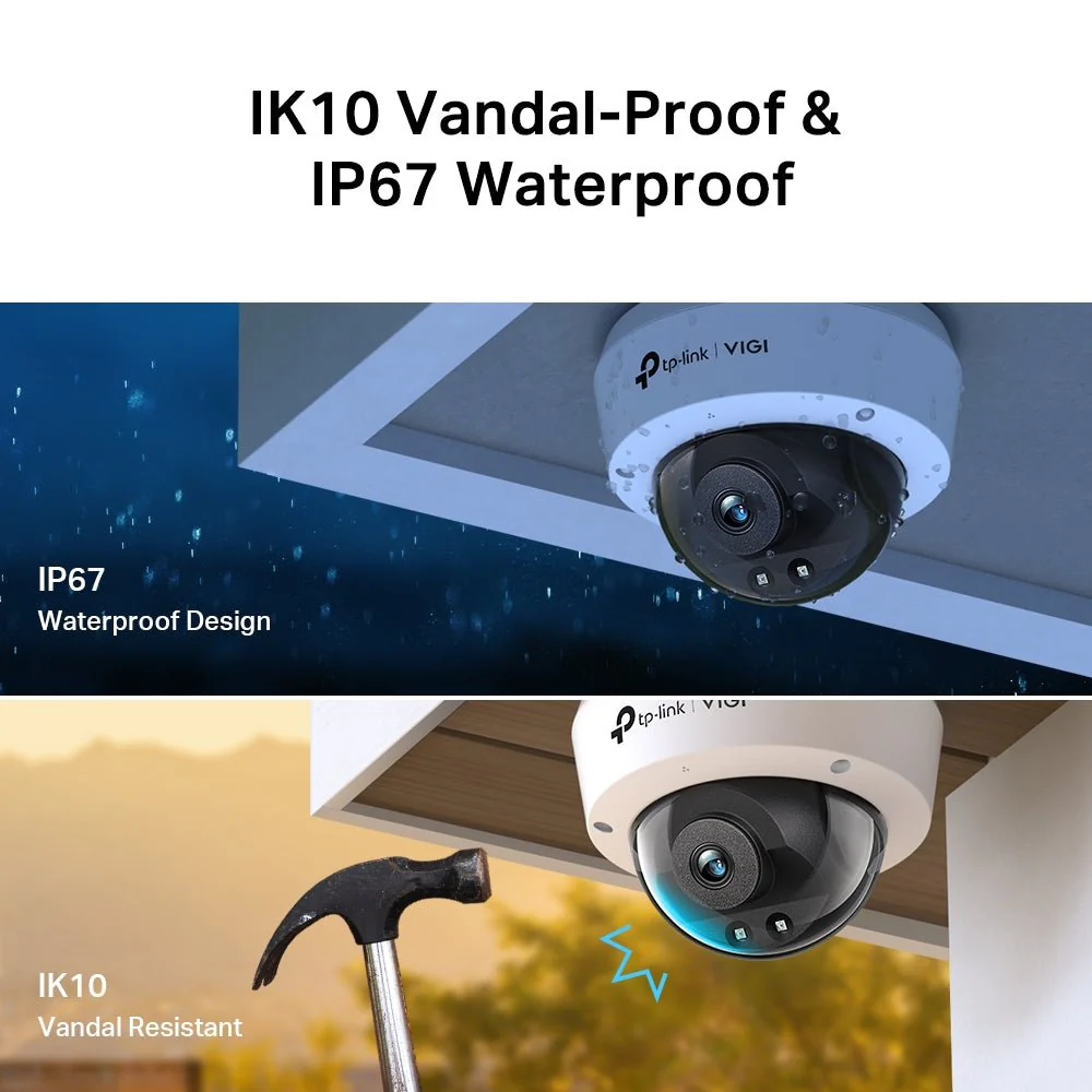 TP-Link VIGI C240I 4MP IR Dome Network Camera - Image 7