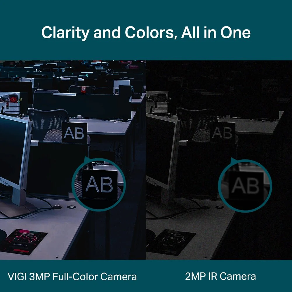 TP-Link VIGI C430 3MP Full-Color Turret Network Camera - Image 4