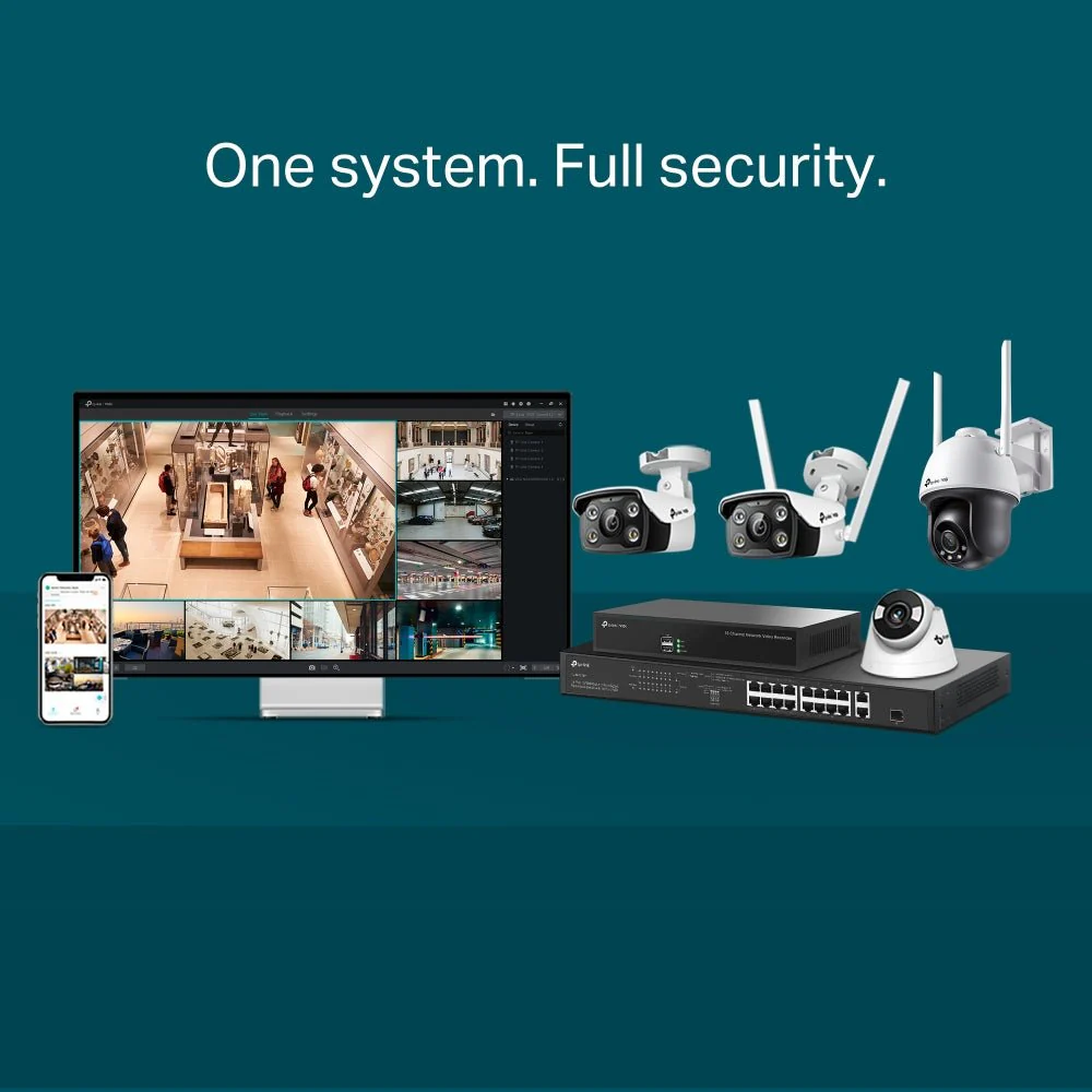 TP-Link VIGI C440-W 4MP Full-Color Wi-Fi Turret Network Camera - Image 7