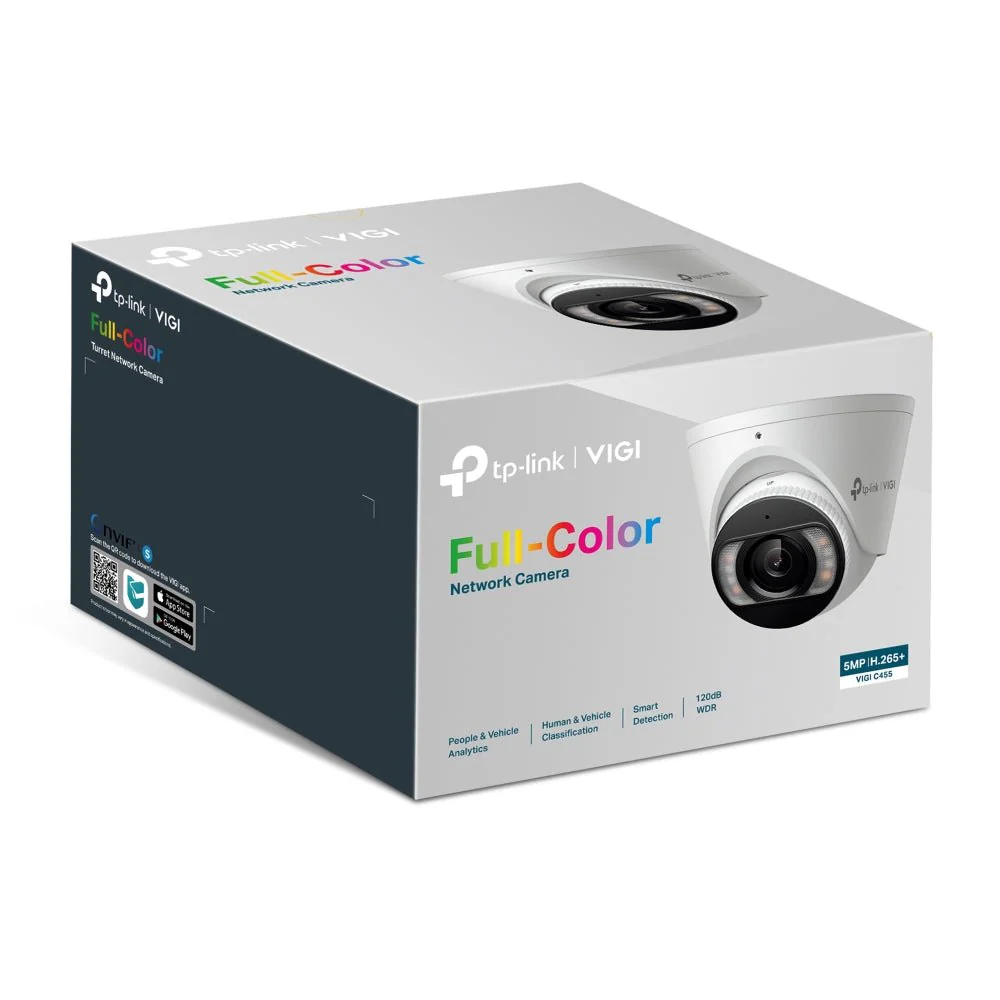 TP-Link VIGI C455 5MP Full-Color Turret Network Camera - Image 5