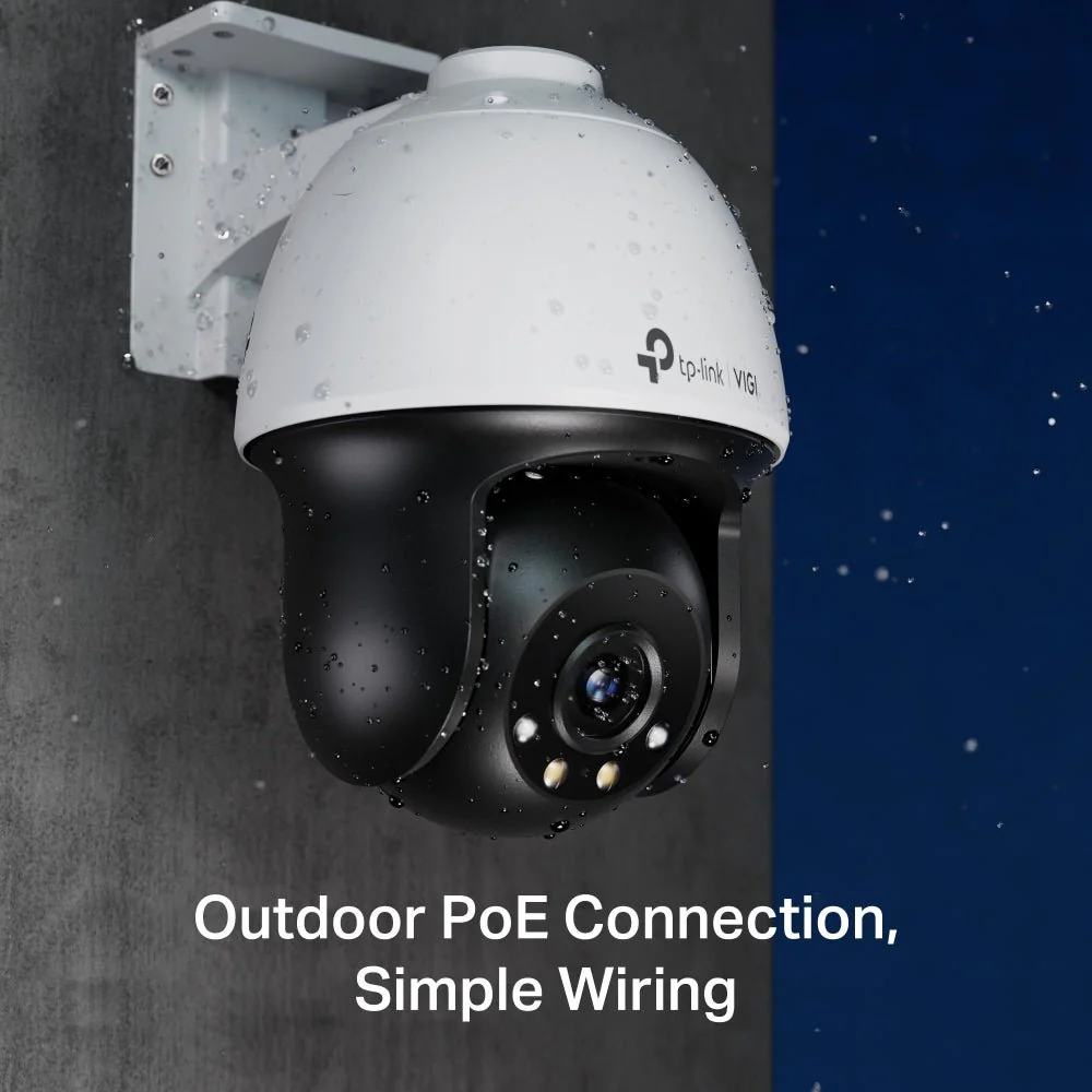 TP-Link VIGI C540 4MP Outdoor Full-Color Pan Tilt Network Camera - Image 4