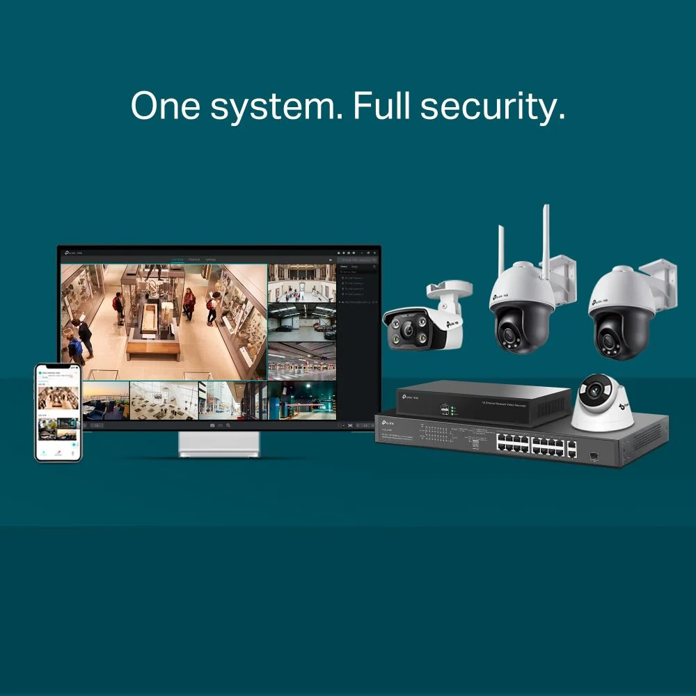 TP-Link VIGI C540-W 4MP Outdoor Full-Color Wi-Fi Pan Tilt Network Camera - Image 7