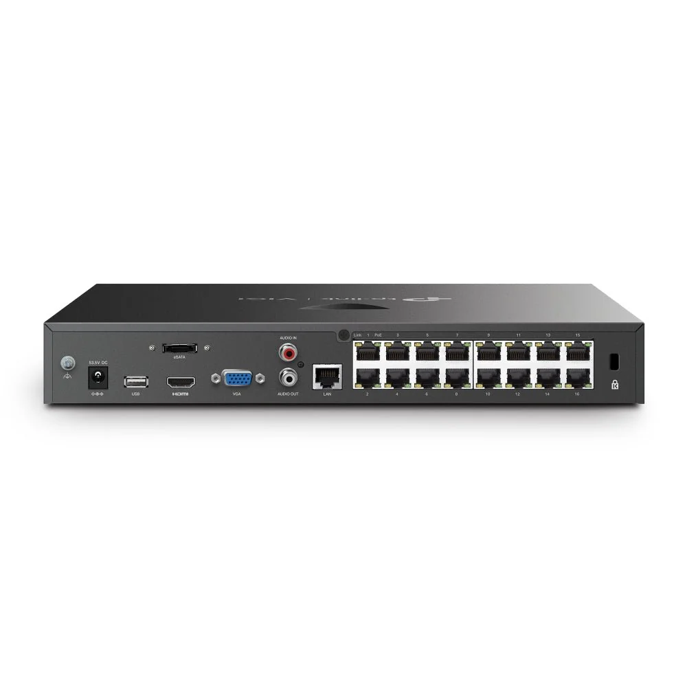 TP-Link VIGI NVR2016H-16P 16 Channel PoE+ Network Video Recorder - Image 3