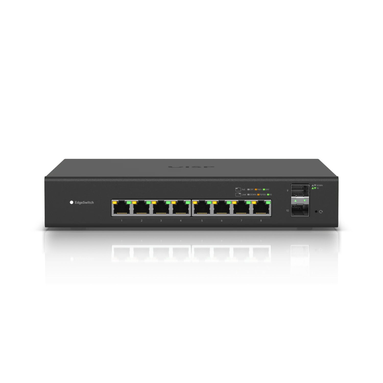 Ubiquiti ES-8-150W EdgeSwitch 8-Port 150W PoE+ Switch with 2 SFP - Image 2