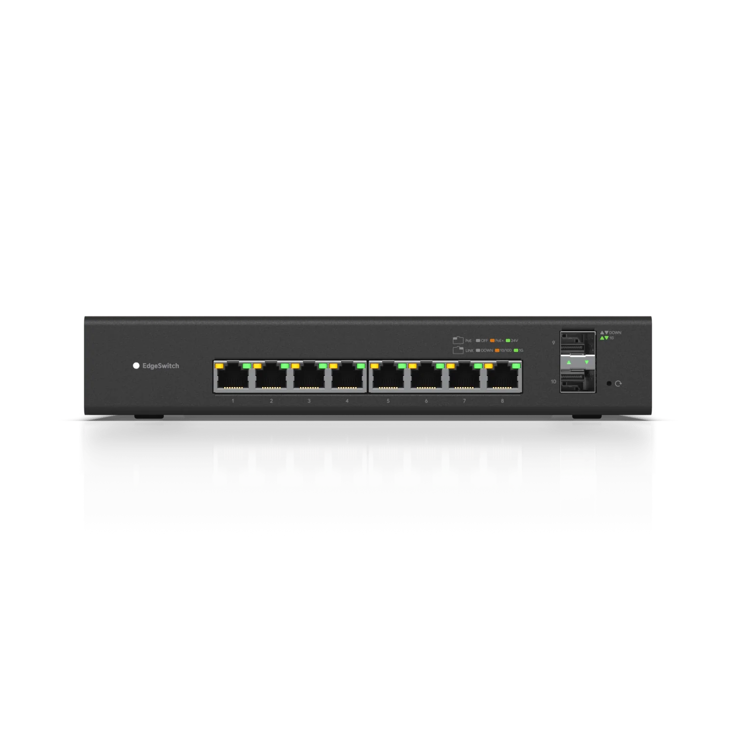 Ubiquiti ES-8-150W EdgeSwitch 8-Port 150W PoE+ Switch with 2 SFP - Image 3