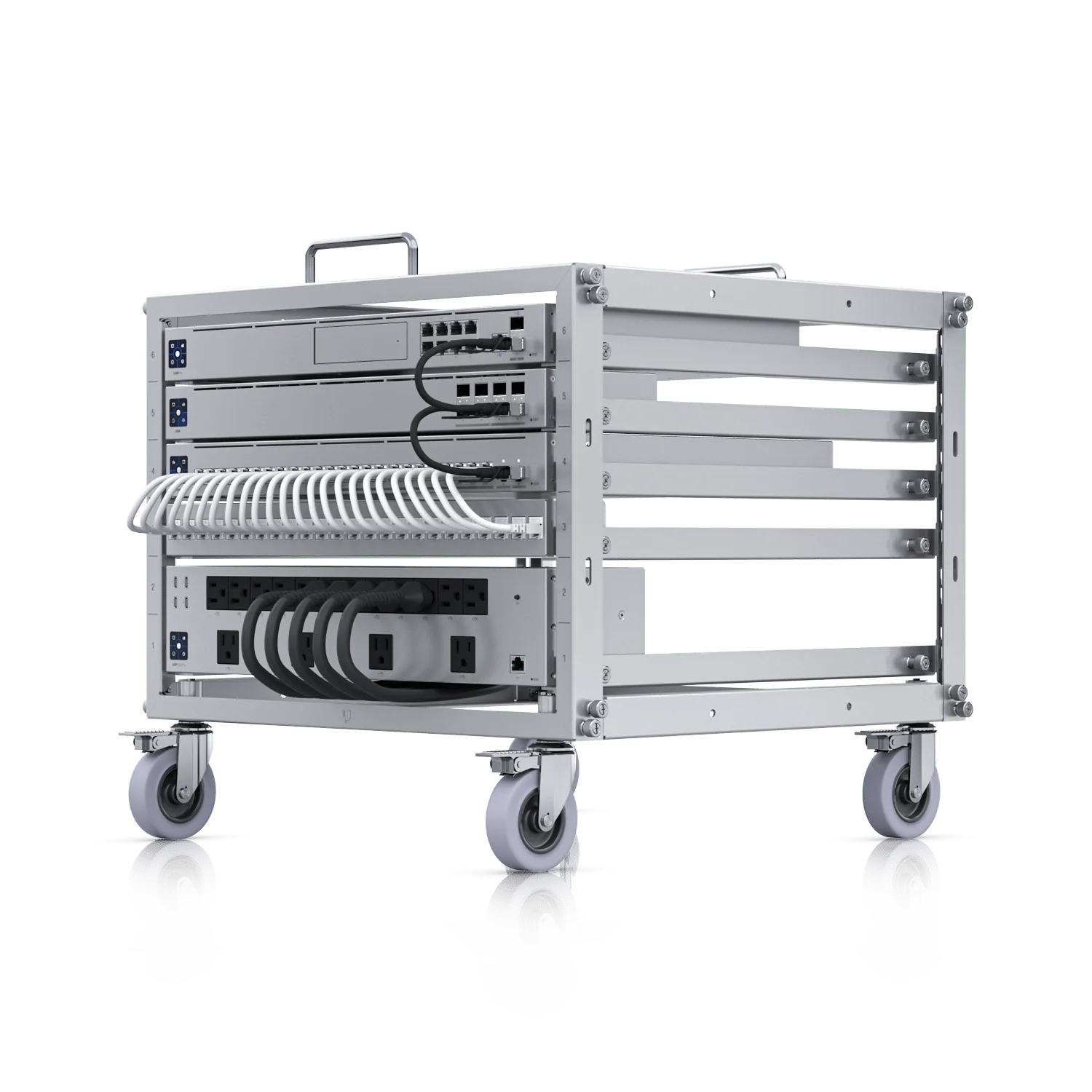 Ubiquiti U-Rack-6U-TL 6U Compact Open-Frame Toolless Mini Rack - Image 2