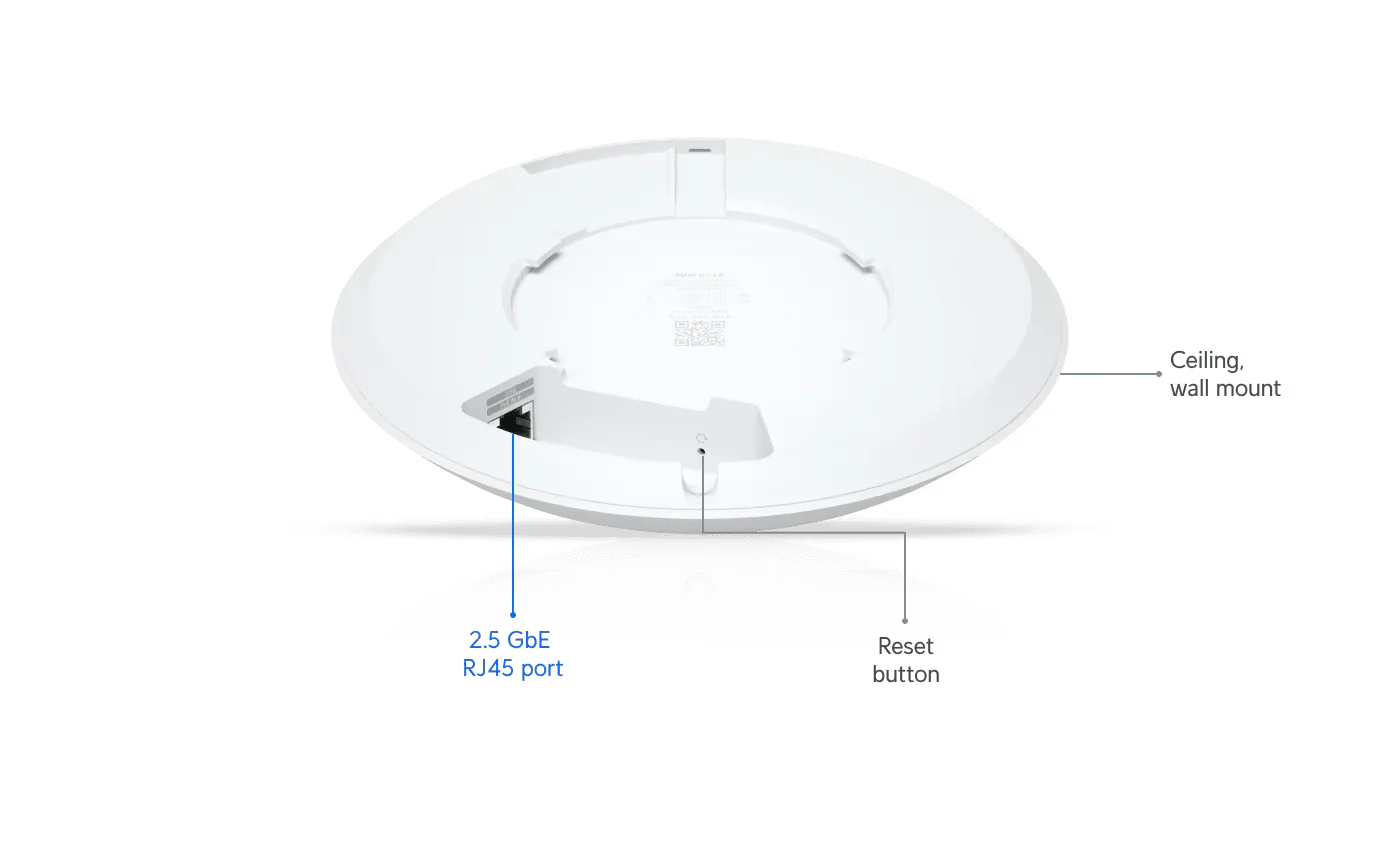 Ubiquiti U7-LR BE5000 U7 Long-Range 2.5GbE Access Point - Image 9