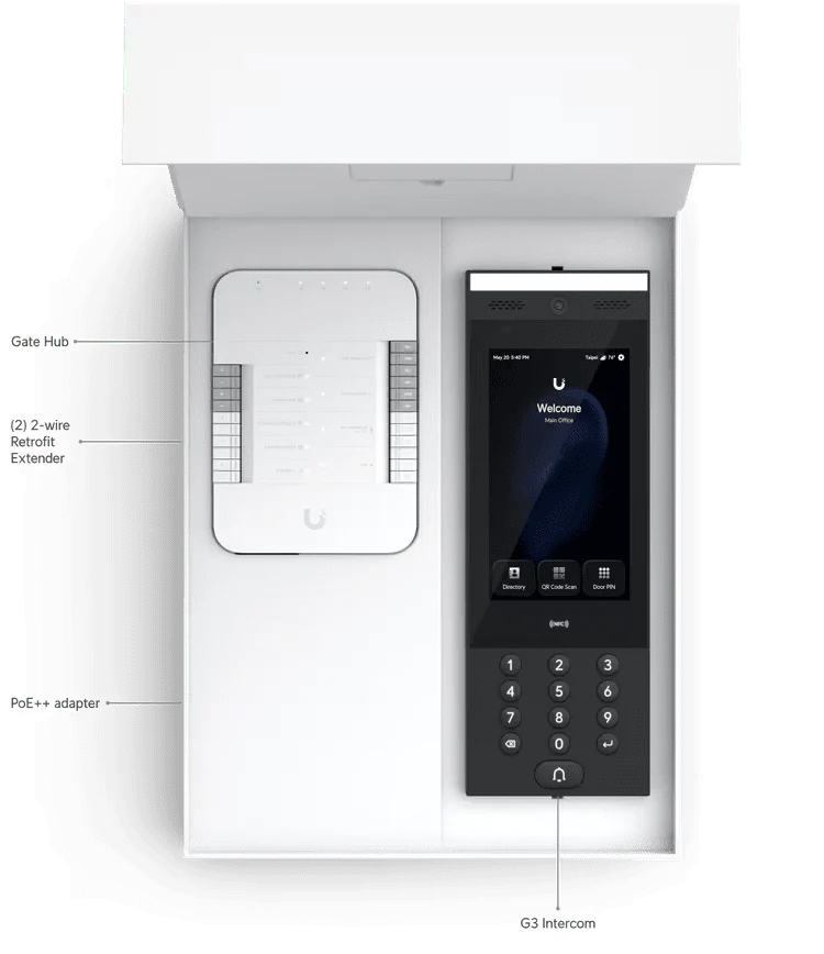 Ubiquiti UA-G3-SK-Gate G3 Gate Starter Kit with Touch Pass and Intercom - Image 23