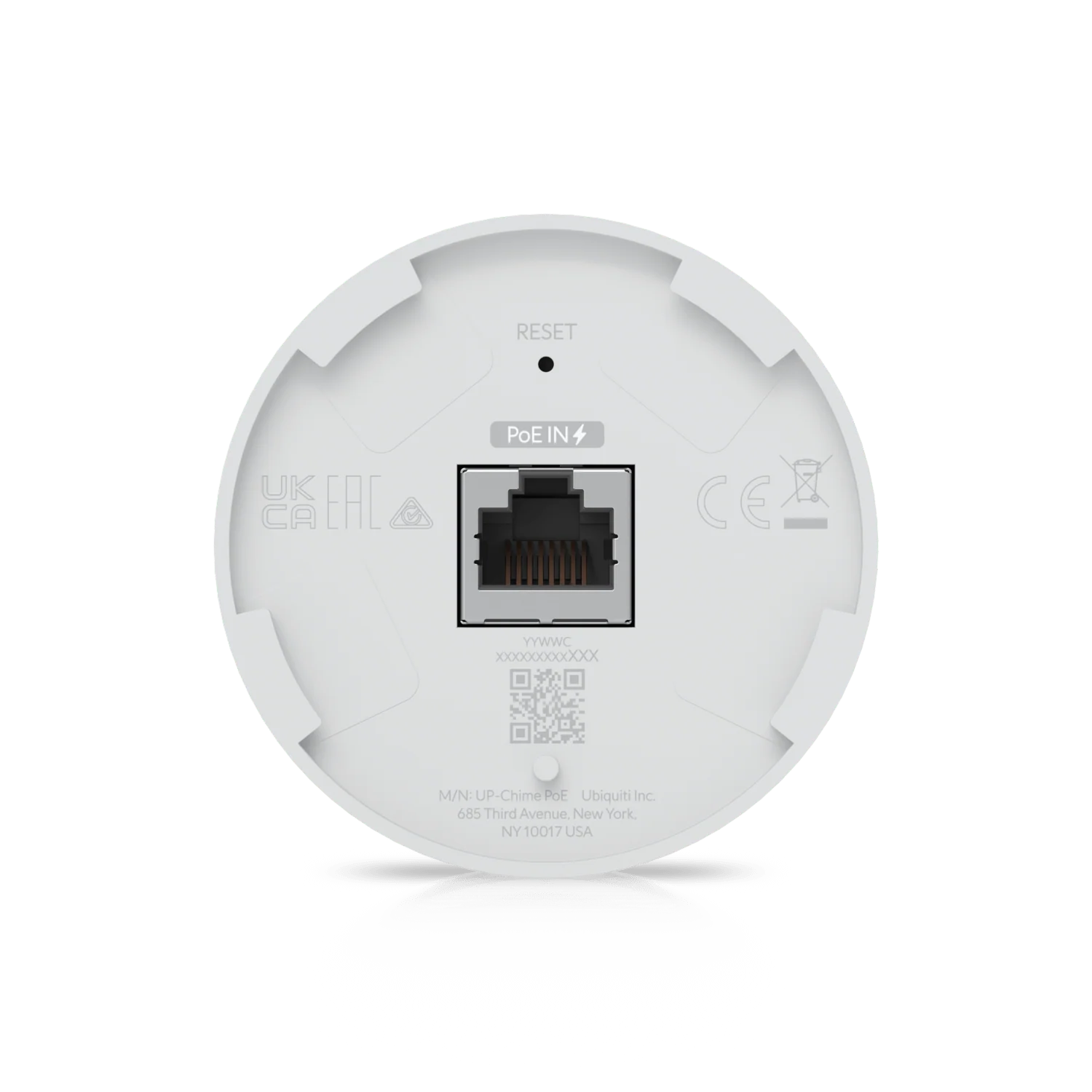 Ubiquiti UACC-Chime-PoE PoE Smart Chime for UniFi Doorbell and Door Access Hub - Image 5