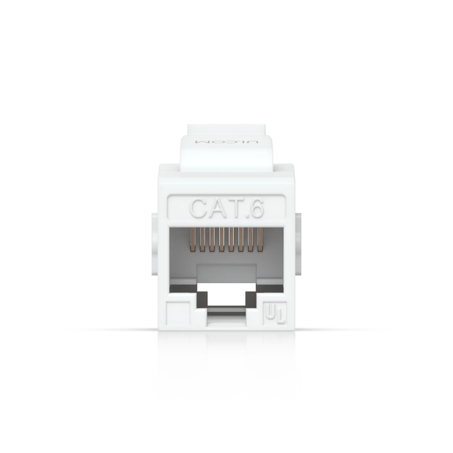 Ubiquiti UACC-Keystone-Coupler-C6 Toolless Cat6 Coupler Jack for Patch Panels (Pack) - Image 3