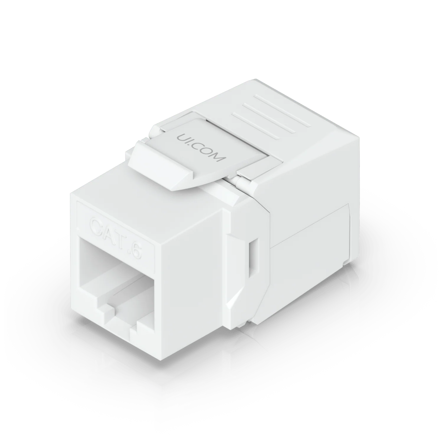 Ubiquiti UACC-Keystone-Jack-C6 Toolless Cat6 Keystone Jack for Patch Panels (Pack)