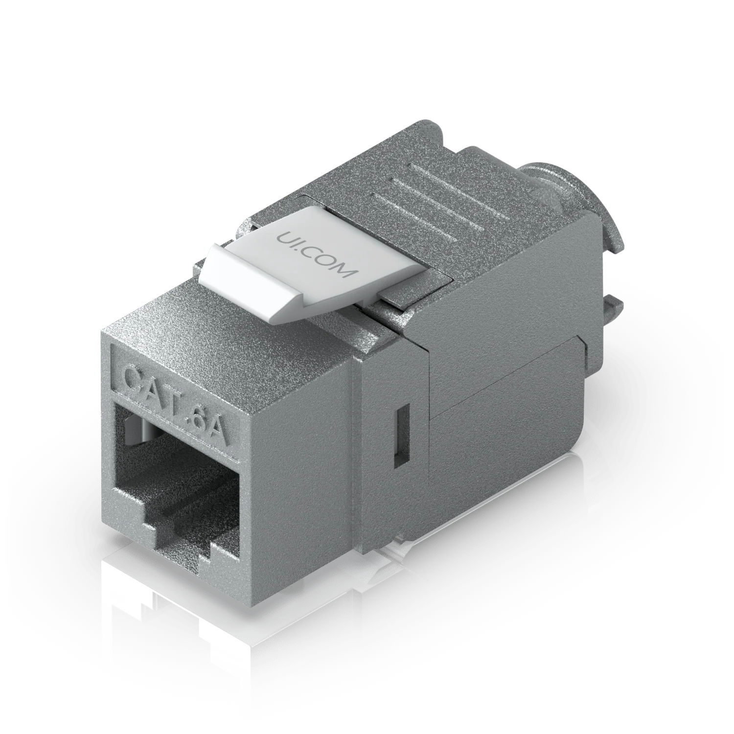 Ubiquiti UACC-Keystone-Jack-C6A Toolless Cat6A Keystone Jack for Patch Panels (Pack)