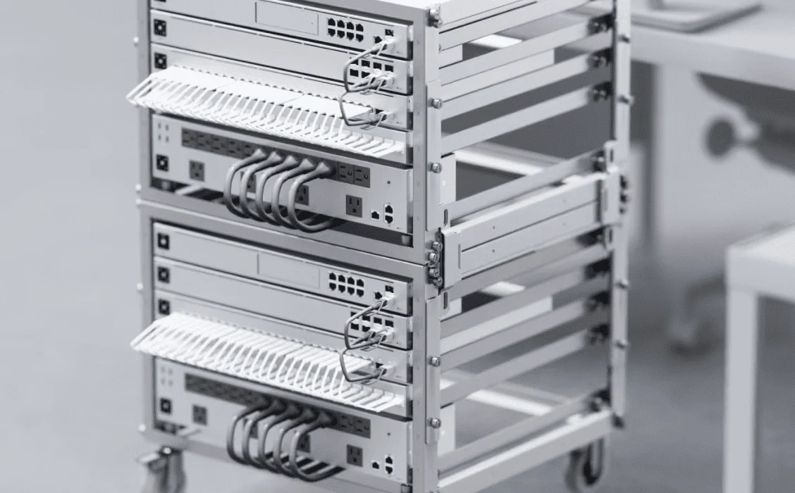 Ubiquiti UACC-Rack-Stacking-Kit Toolless Mini Rack Stacking Kit - Image 8