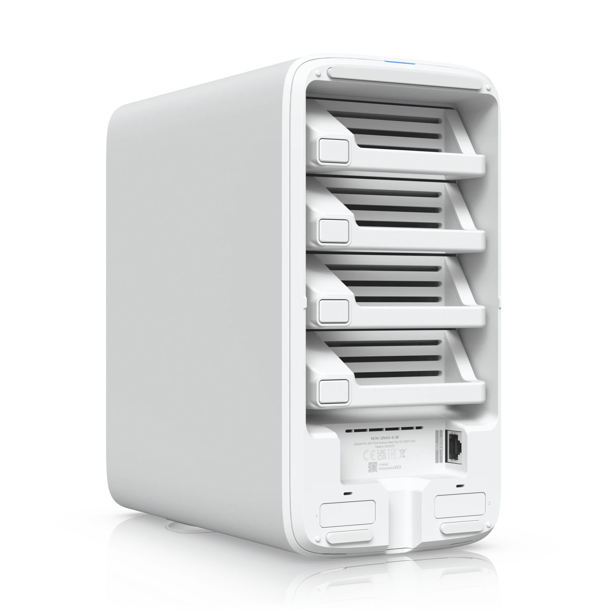 Ubiquiti UNAS-4 UNAS 4-Bay 2.5GbE USB-C POE++ Tower NAS - Image 17