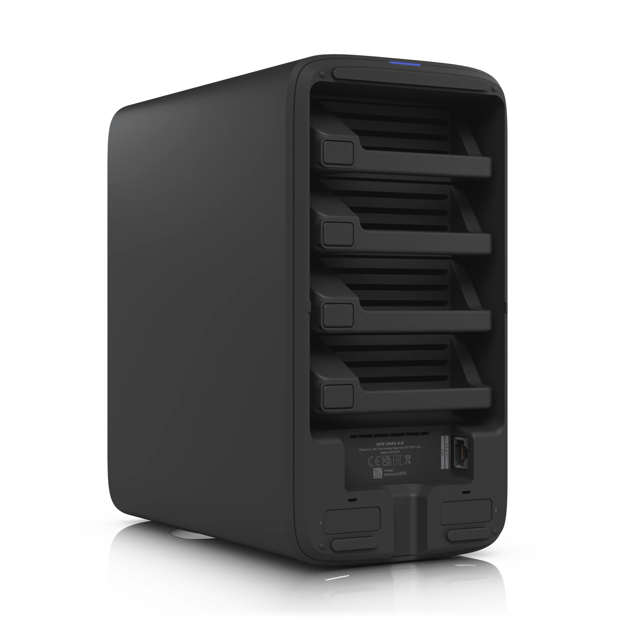 Ubiquiti UNAS-4 UNAS 4-Bay 2.5GbE USB-C POE++ Tower NAS - Image 8