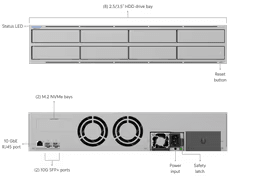 Ubiquiti UNAS-Pro-8 UNAS Pro 8-Bay 10G Rackmount NAS - Image 6