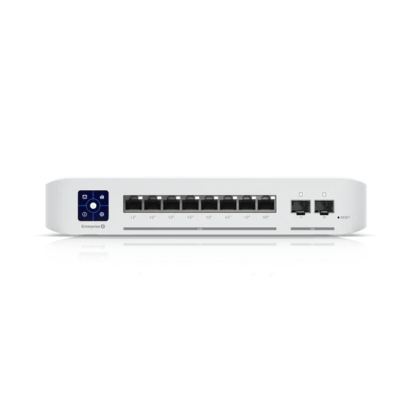 Ubiquiti UniFi USW-Enterprise-8-PoE 8-Port Managed L3 PoE Switch - Image 2