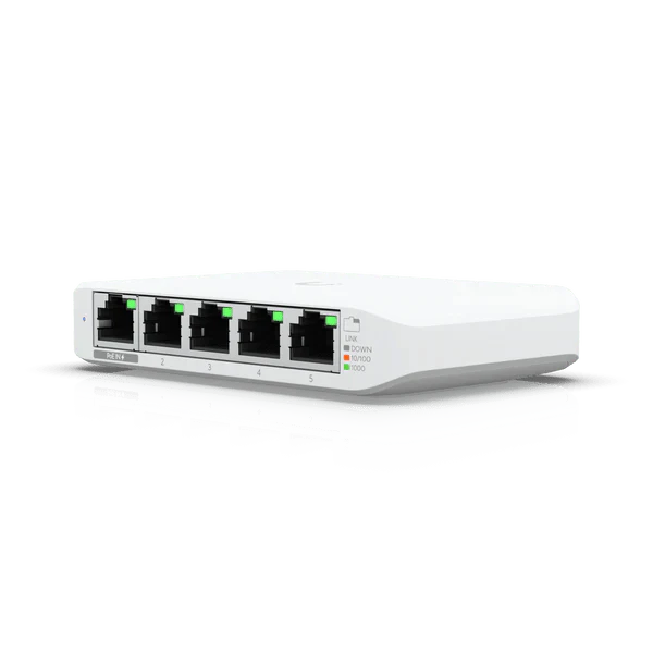 Ubiquiti UniFi USW-Flex-Mini Compact 5-Port Gigabit Ethernet Switch