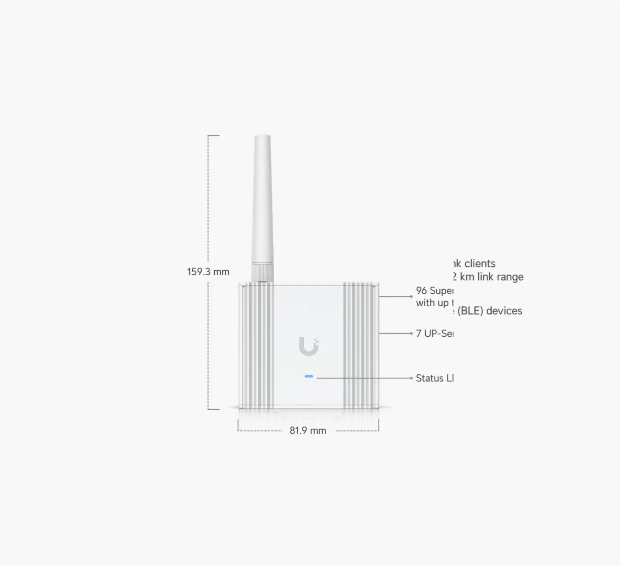 Ubiquiti USL-Gateway Super Long-Range SuperLink Gateway for UniFi Protect Sensors - Image 12